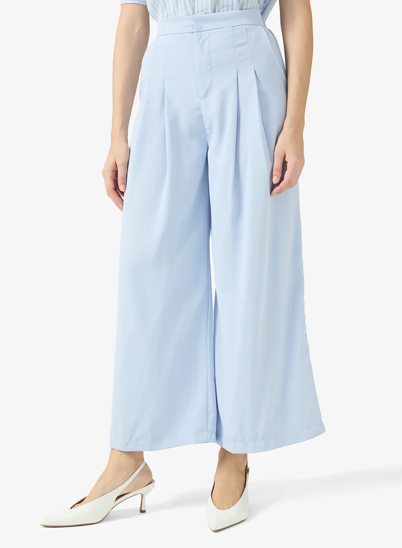 ايلا بنطلون واسع الساقين